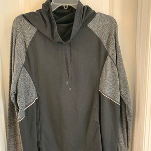 Avia hooded workout top.